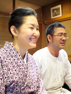 喜代川さんの若女将と若旦那