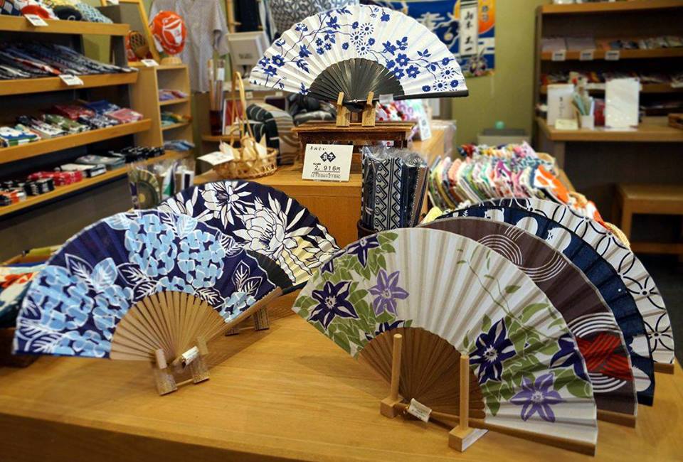 tenugui Folding fan